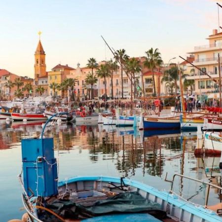 Les Nuits Etoilees, Studio Terrasse Apercu Mer, Tres Lumineux, Ac, 100M Du Port Sanary Екстер'єр фото